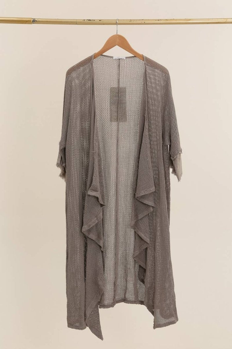 Openwork cotton vest 60865 100% cotton: Molela maison des fibres naturelles