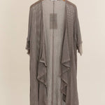 Openwork cotton vest 60865 100% cotton: Molela maison des fibres naturelles
