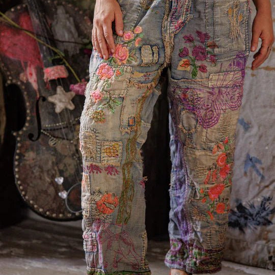Pants 864 - Ladybug Musette Denims - Washed IndigoMagnolia PearlBOTTOMS