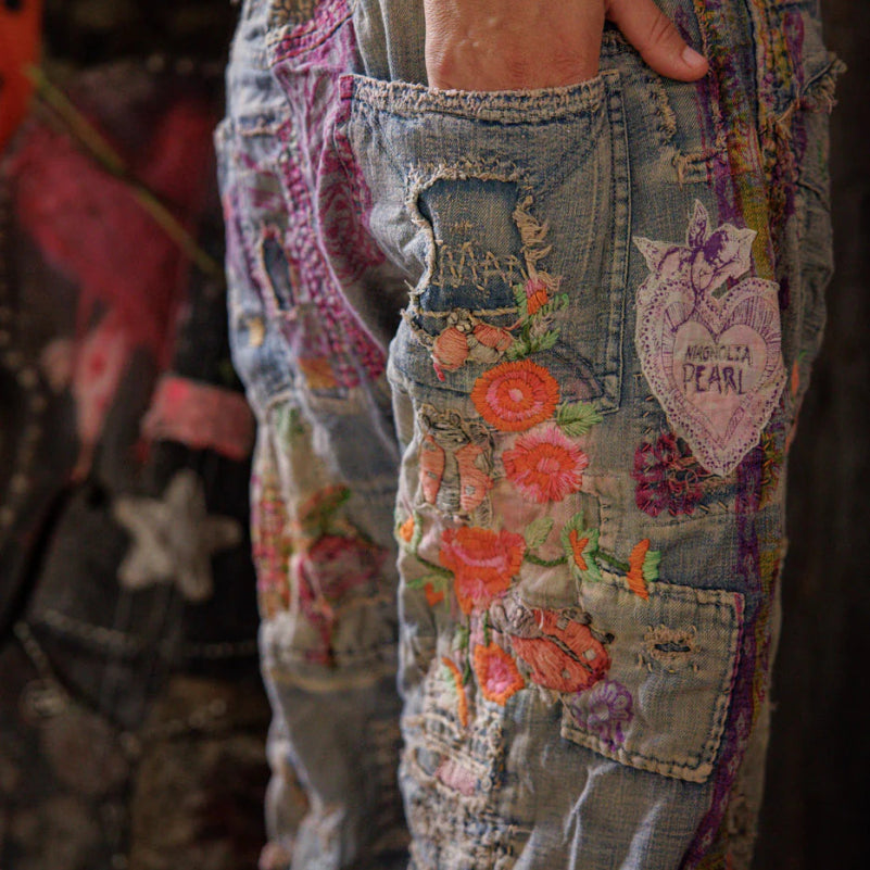 Pants 864 - Ladybug Musette Denims - Washed IndigoMagnolia PearlBOTTOMS