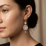 Pearl, Moonstone and White Topaz EarringsMichelle PresslerEARRINGS