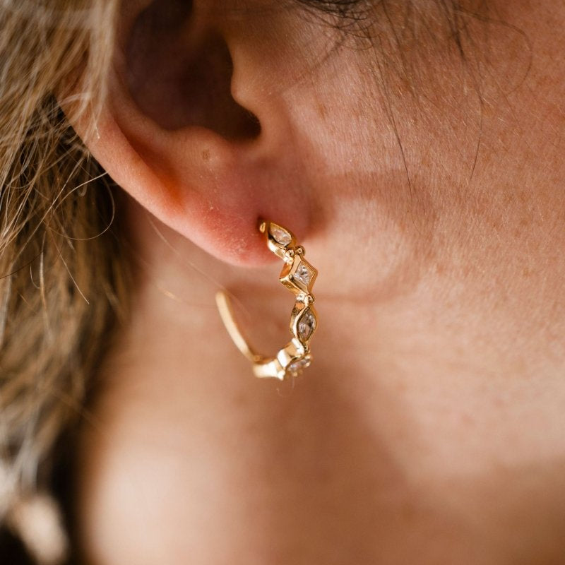 Perfect Hoops with SparkleLouise HendricksEARRINGS