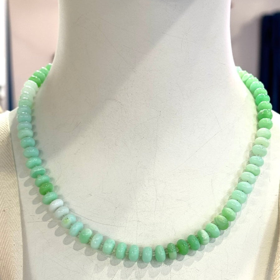 Peruvian Opal Gemstones Short NecklaceBeth ZinkNECKLACES