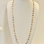 Pink, Peach, Mauve Freshwater Pearl Long NecklaceBeth ZinkNECKLACES