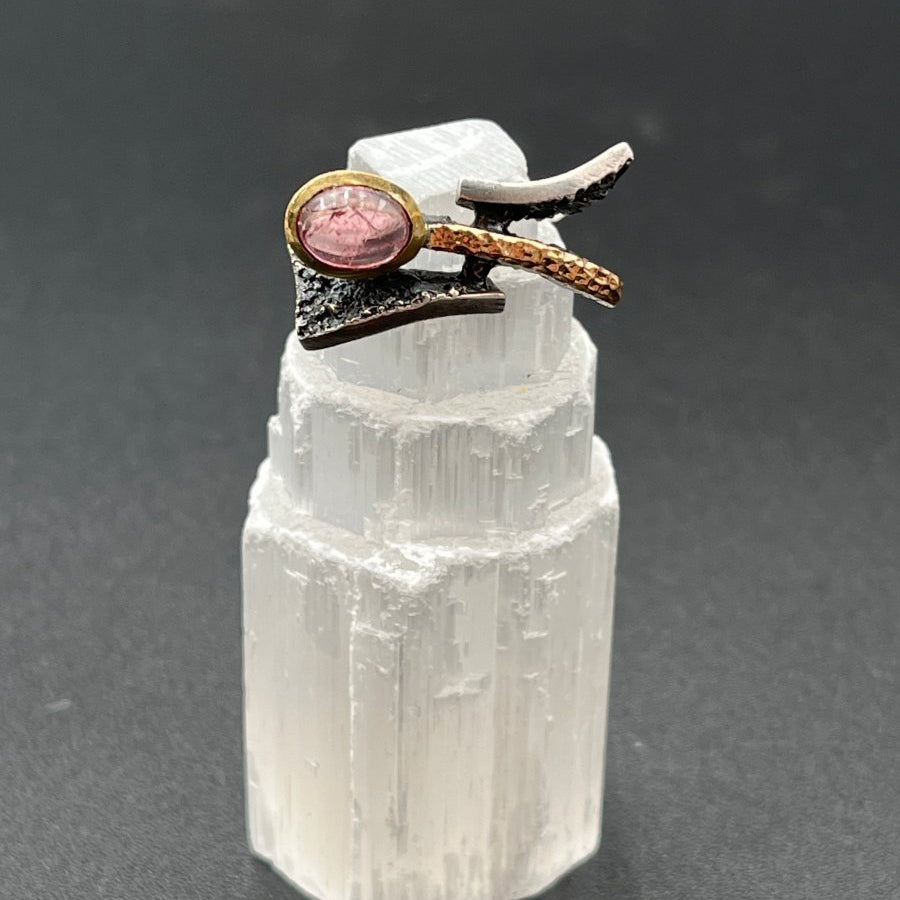 Pink Tourmaline Artist’s RingBORARINGS