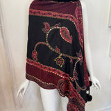 Pom Pom Poncho 14ZiabirdTOPS