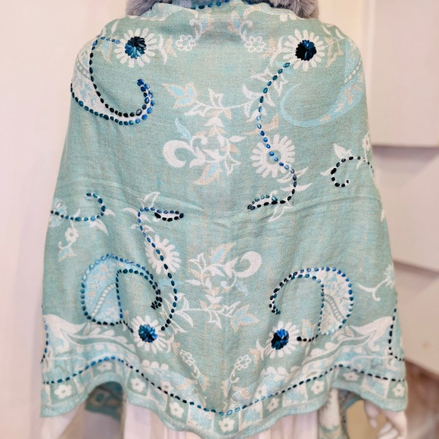 Pom Pom Poncho 1ZiabirdTOPS