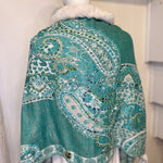 Pom Pom Poncho 2ZiabirdTOPS