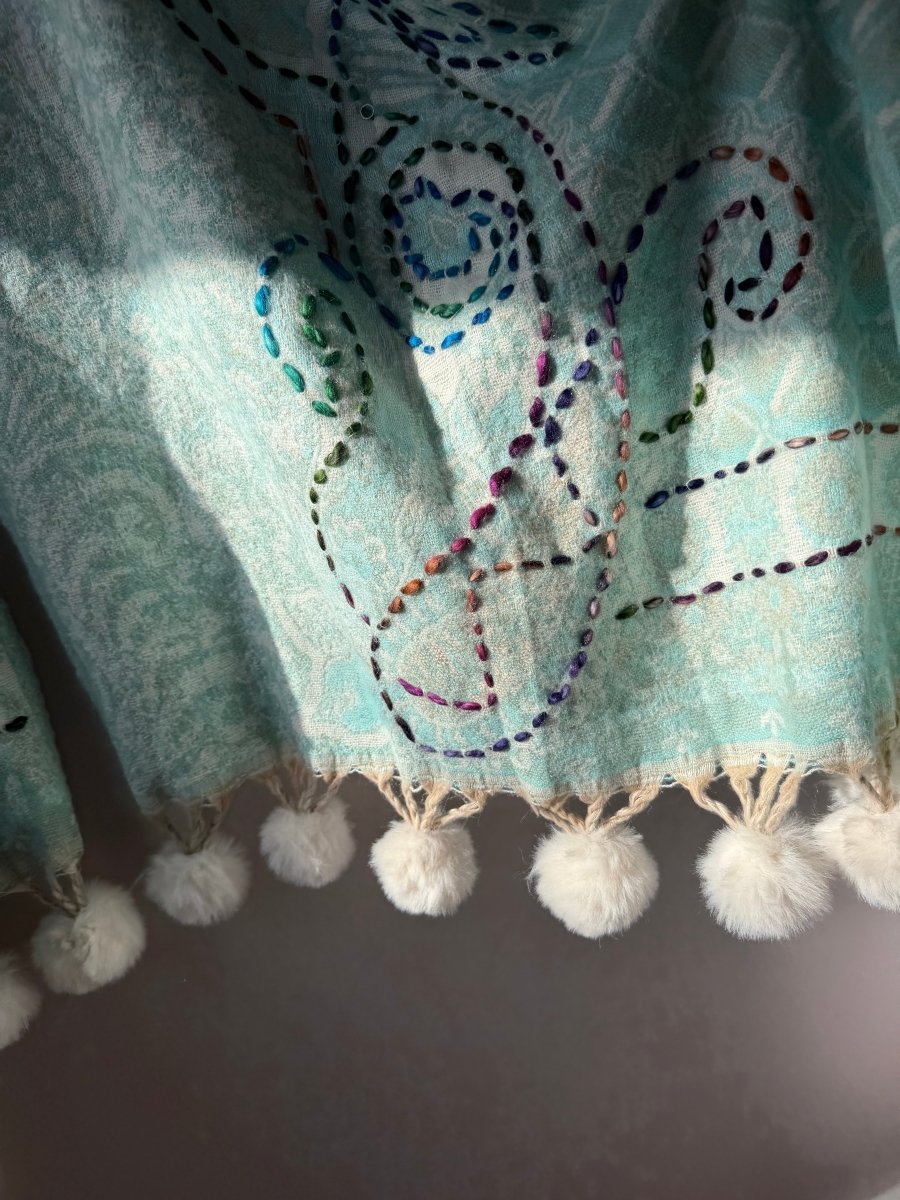 Pom Pom Poncho (3)ZiabirdTOPS