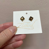 Prong Stud Earring - Smoky QuartzTreisiEARRINGS