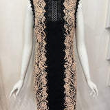 Redeux: Black and Nude Lace DressredeuxDRESS