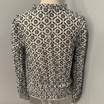 Redeux: Black and White Top with MetallicRedeuxblouse