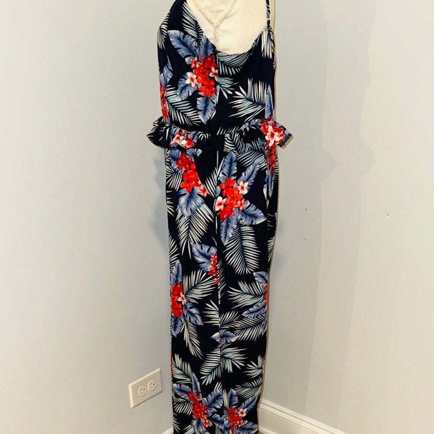 Redeux: Blue Floral Jumpsuit from QED LondonRedeuxjumpsuit