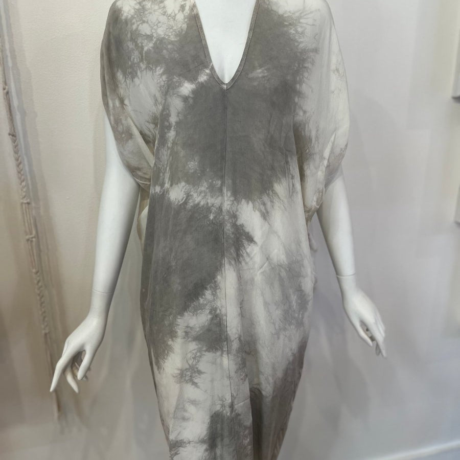 Redeux: Gray and White Dress from Natalie BusbyZiabird Private LabelDRESS