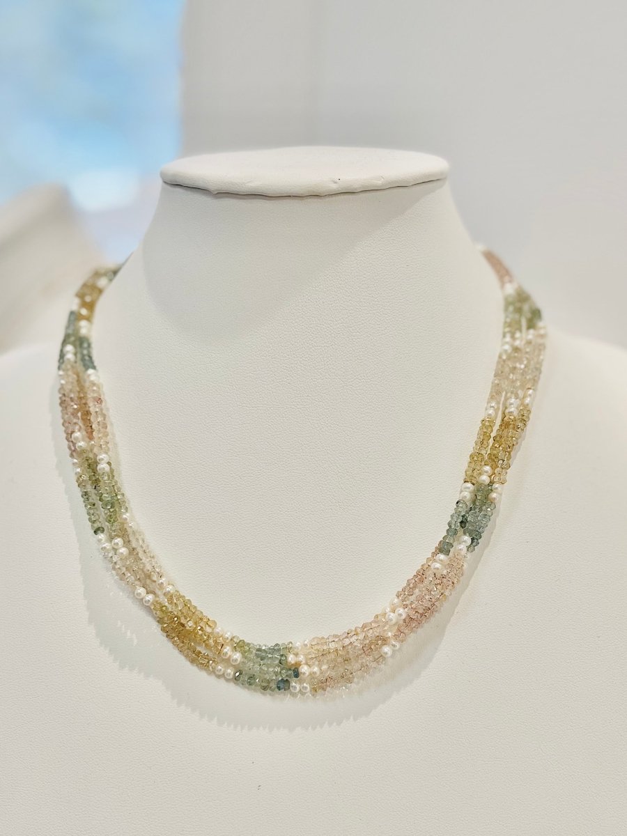Redeux: Multi Strand Quartz NecklaceRedeuxNECKLACES