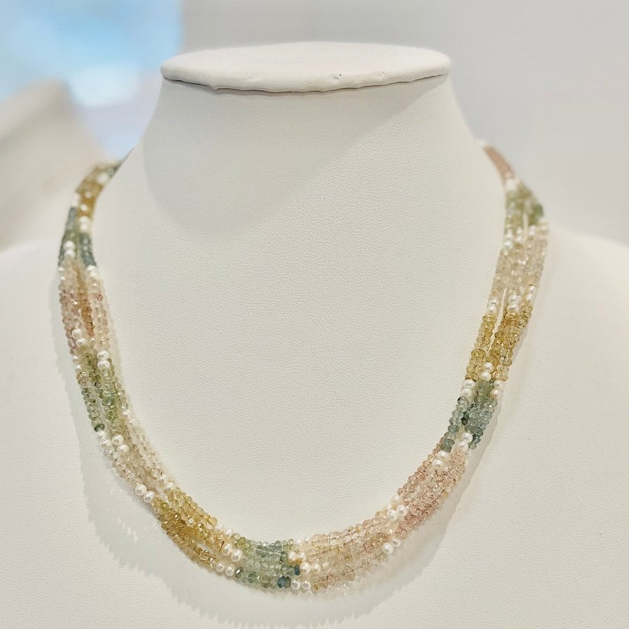 Redeux: Multi Strand Quartz NecklaceRedeuxNECKLACES