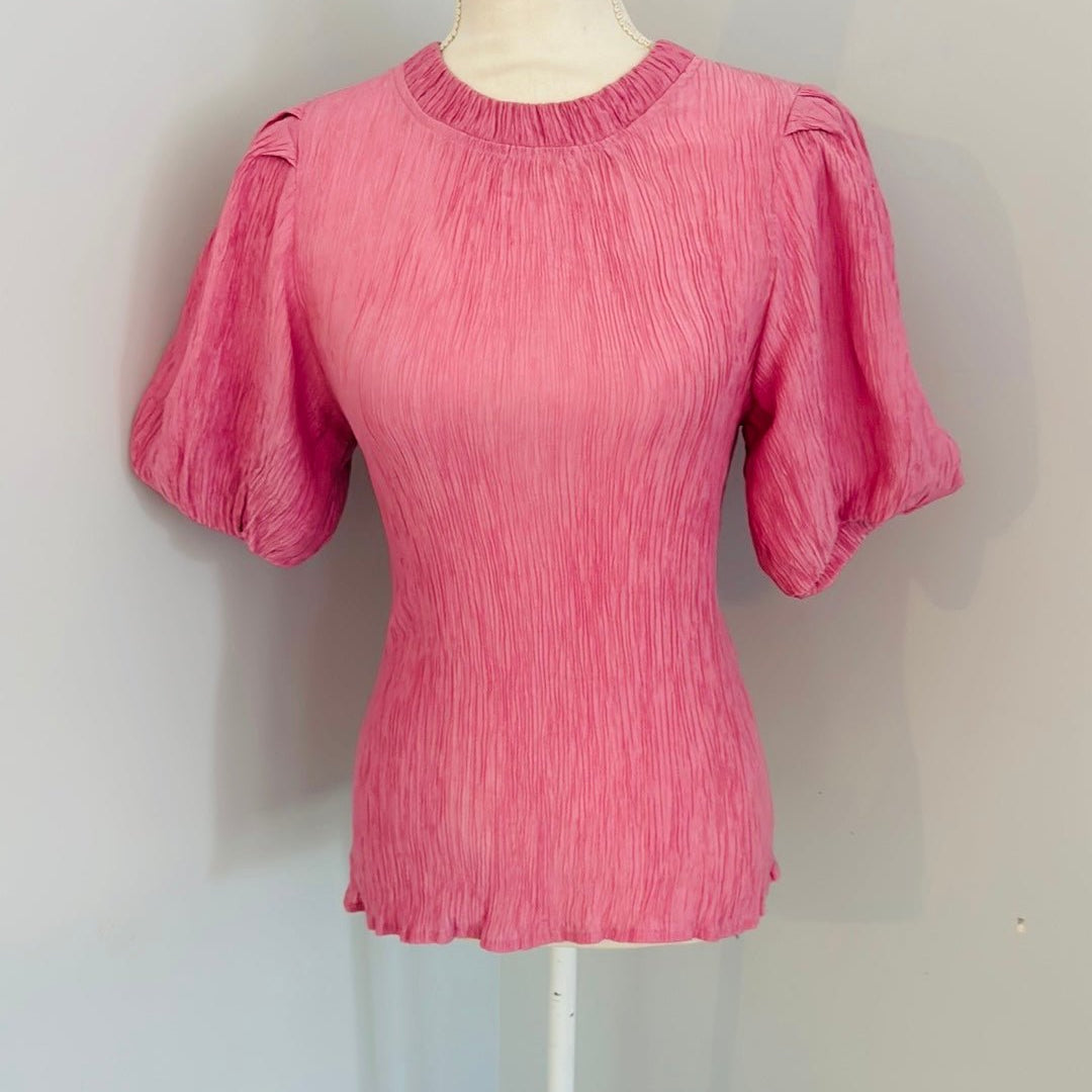 Redeux: Pink Ruched TopRedeuxblouse