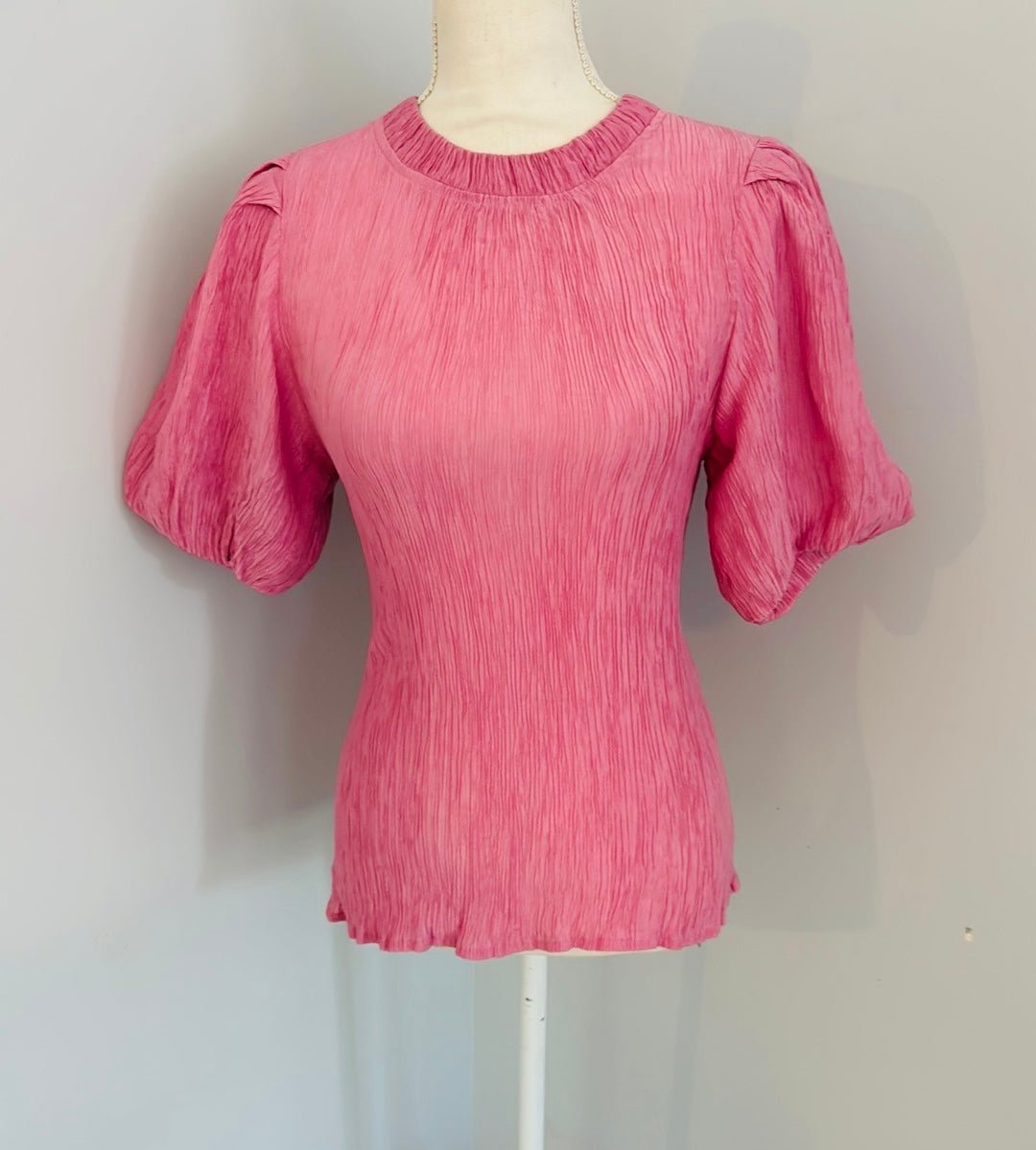 Redeux: Pink Ruched TopRedeuxblouse