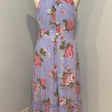 Redeux: Purple Floral Halter DressRedeuxDRESS