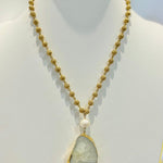 Redeux: Slice Quartz NecklaceRedeuxNECKLACES