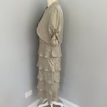 Redeux: Tan Ruffled Dress with JacketRedeuxDRESS