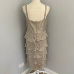 Redeux: Tan Ruffled Dress with JacketRedeuxDRESS