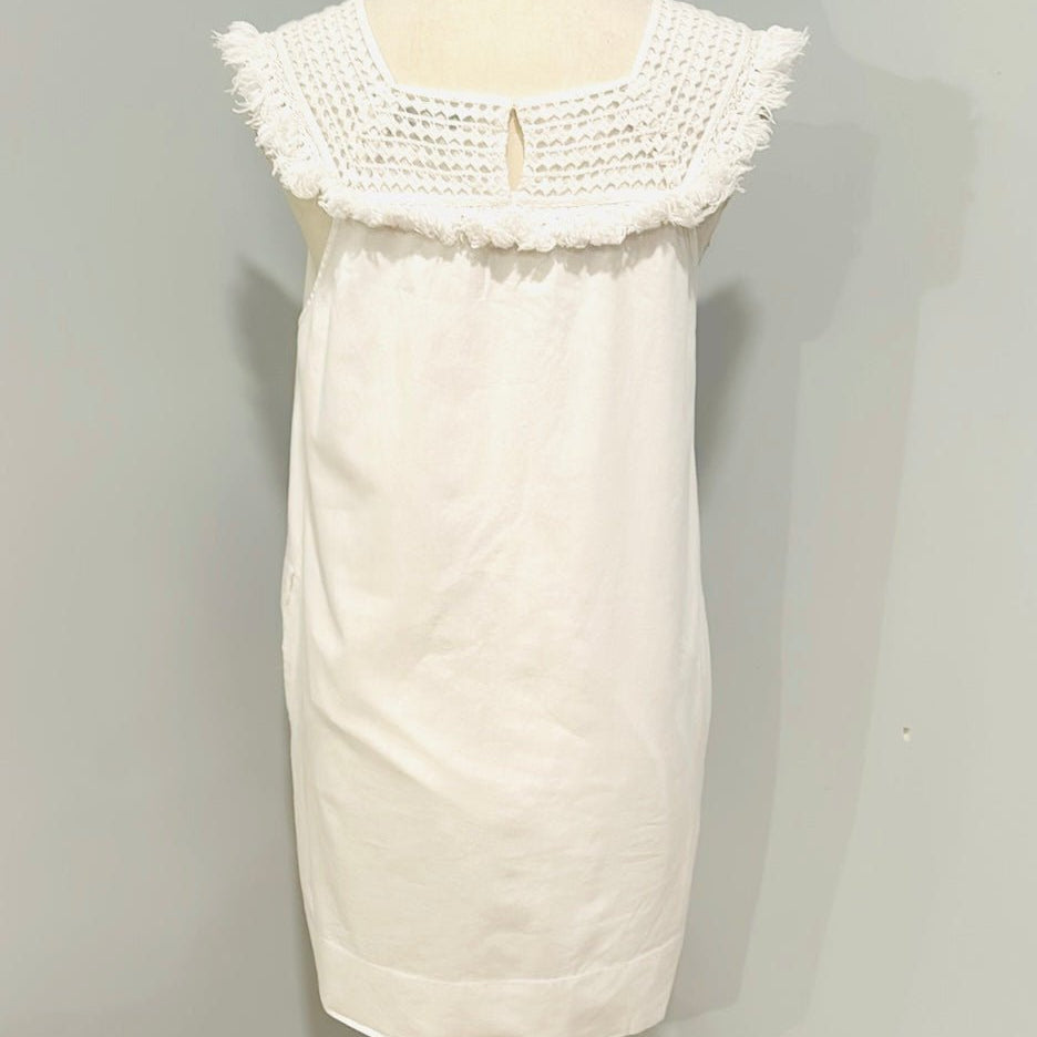 Redeux: White Sleeveless DressRedeuxDRESS