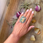 Ribbon Turquoise Sterling Silver Ring – Size 6.5 – (Philbert Nez)The Bijoux FAB Jewelryring
