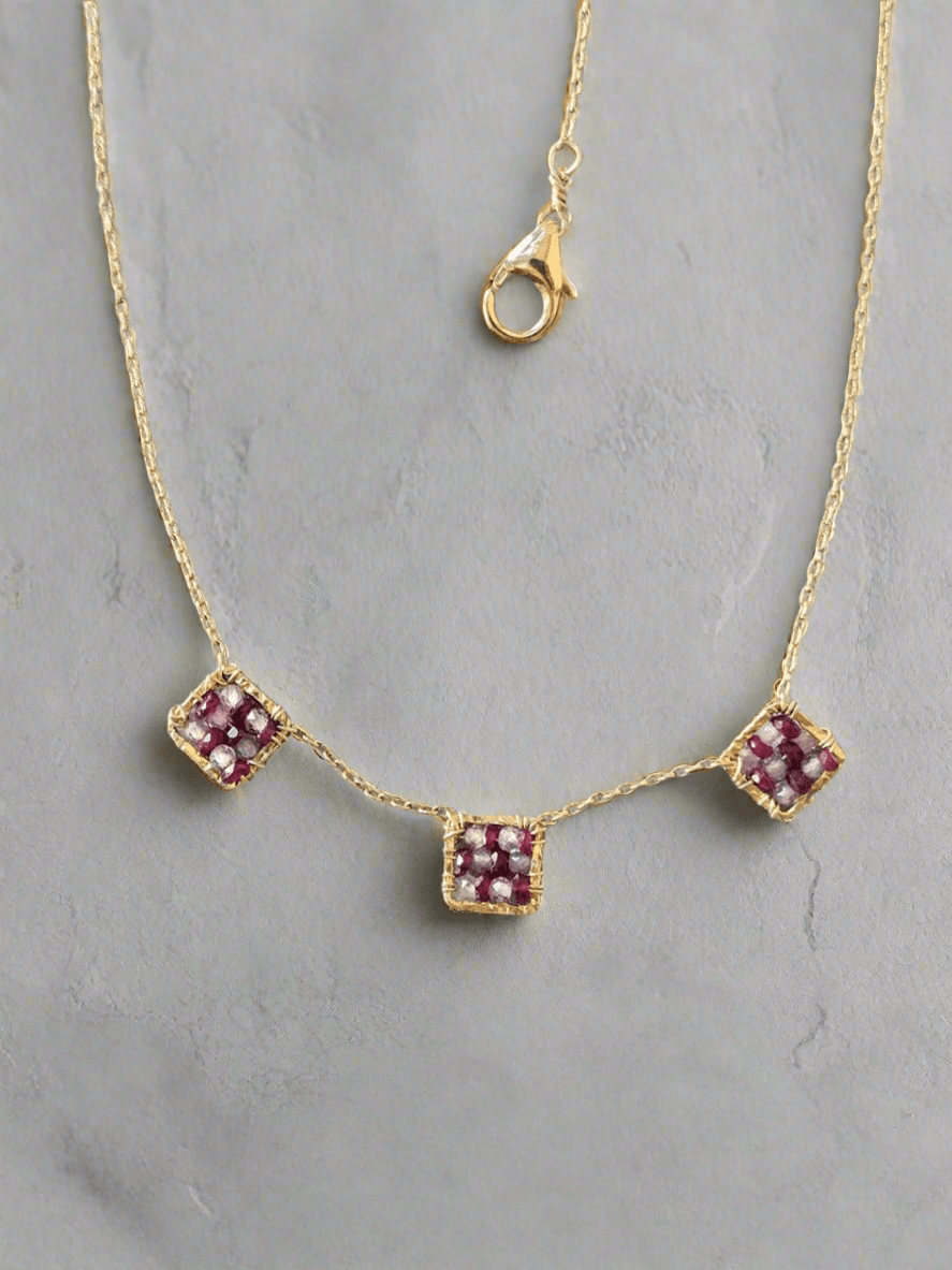 Ruby and Spinel NecklaceMichelle PresslerNECKLACES