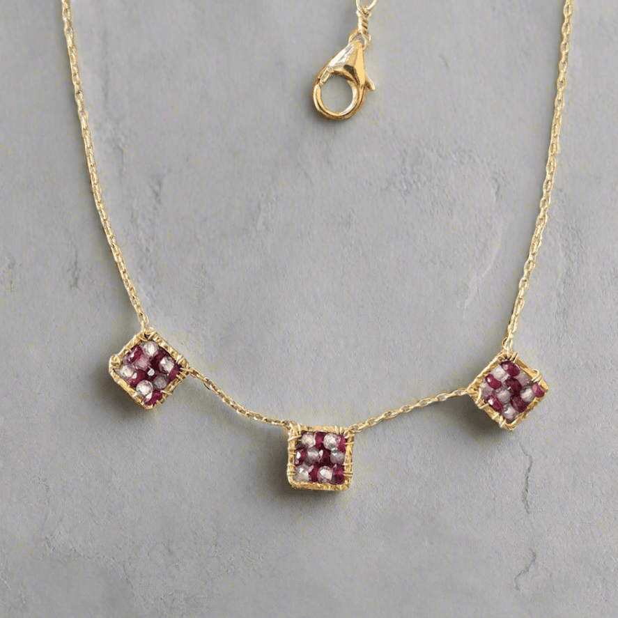Ruby and Spinel NecklaceMichelle PresslerNECKLACES