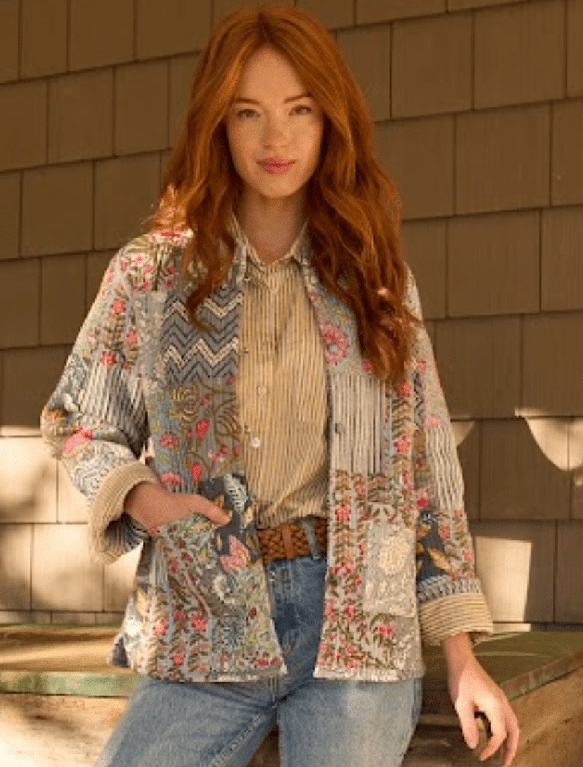 Sag Harbor Reversible Patchwork JacketAnd For GoodCoats & Jackets