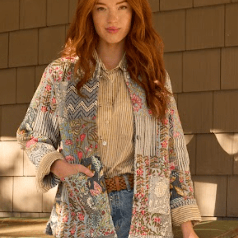 Sag Harbor Reversible Patchwork JacketAnd For GoodCoats & Jackets