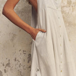 Sahara Sun Maxi Dress - Baby BlueThe HandloomDress