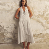 Sahara Sun Maxi Dress - Baby BlueThe HandloomDress