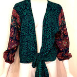 Sari Tie BlouseBaizaarTOPS