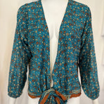Sari Tie BlouseBaizaarTOPS
