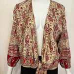 Sari Tie BlouseBaizaarTOPS