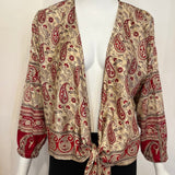 Sari Tie BlouseBaizaarTOPS