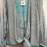 Sari Tie BlouseBaizaarTOPS