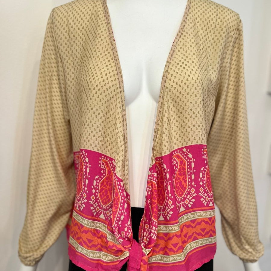 Sari Tie BlouseBaizaarTOPS