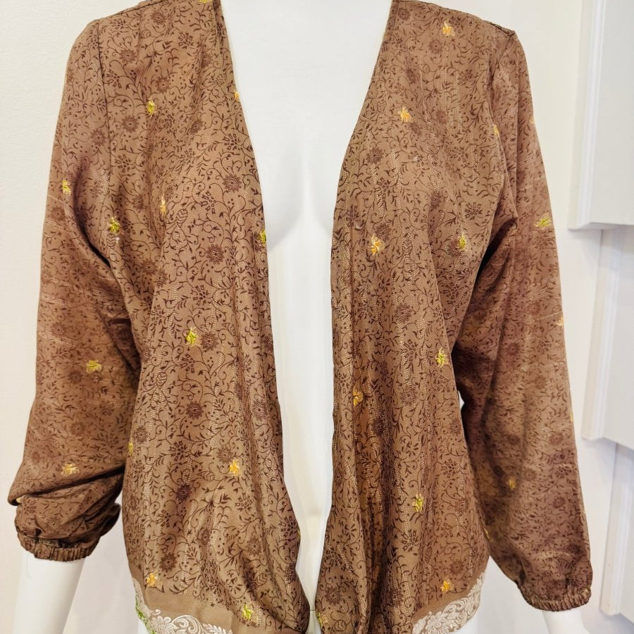 Sari Tie BlouseBaizaarTOPS