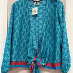 Sari Tie BlouseBaizaarTOPS