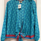 Sari Tie BlouseBaizaarTOPS