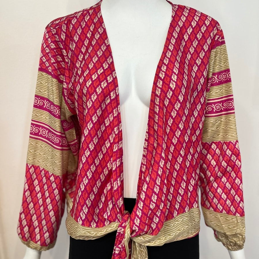 Sari Tie BlouseBaizaarTOPS
