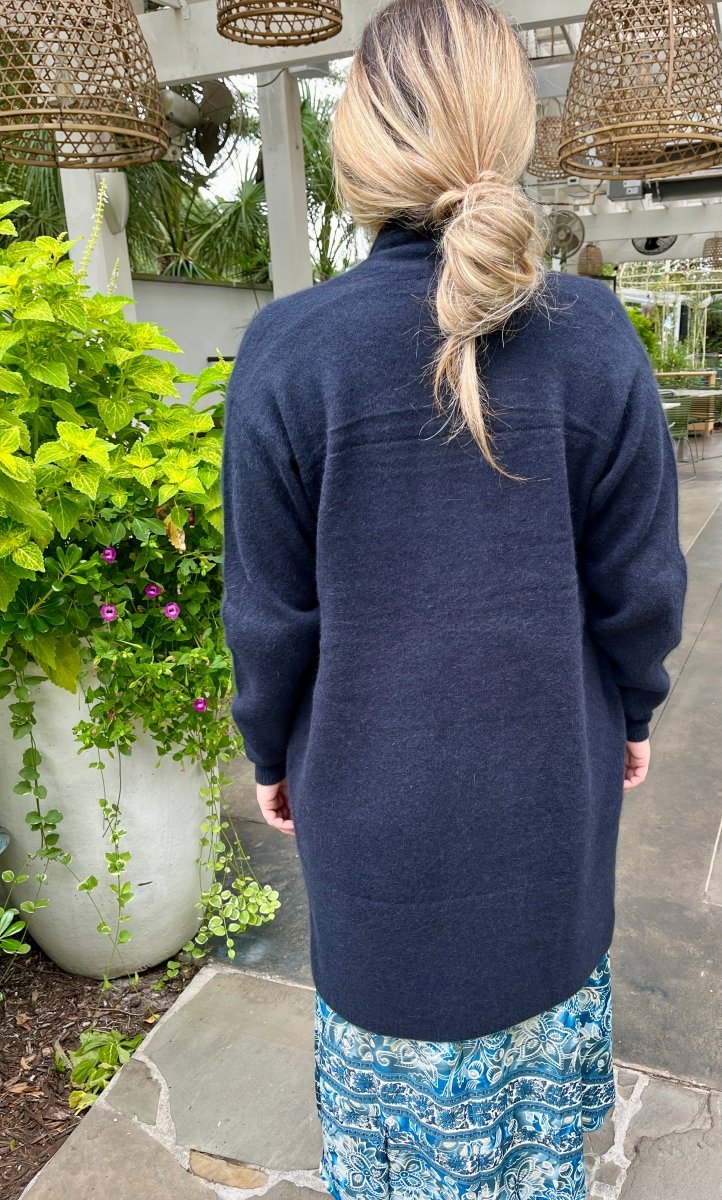 Sculptural Sweater CoatCT PlageSWEATER