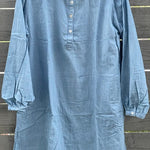 Shirt Dress - Chambray Light WashAnd For GoodDresses