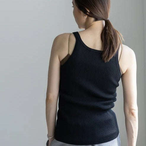 Silk & Cashmere Ribbed TankCT PlageSWEATER