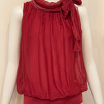 Silk Neck Tie TopDance in ParisTOPS