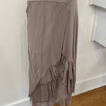 Silk Ruffly Front Skirt - Bias Cut for a Perfect FitDance in ParisSKIRT