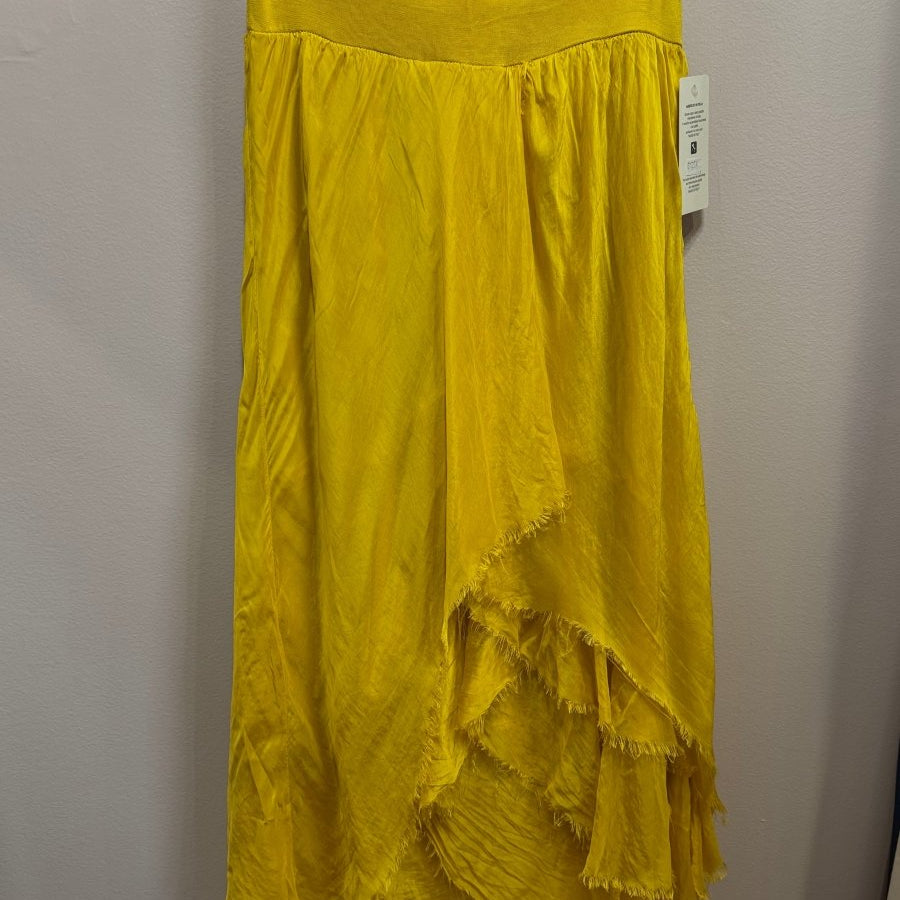 Silk Ruffly Front Skirt - Bias Cut for a Perfect FitDance in ParisSKIRT